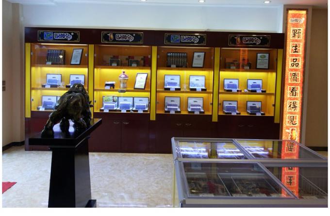 Estantes médicos de la tienda de los estantes de exhibición de la