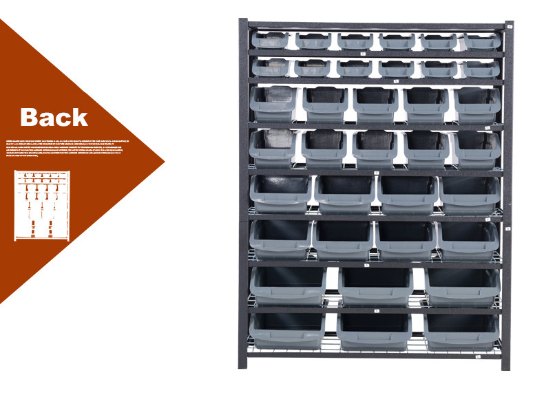 El almacenamiento de los estantes/del molde del almacenamiento del hardware de la alta capacidad atormenta la instalación fácil