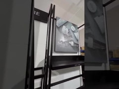 Soporte de exhibición cosmético pulido modificado para requisitos particulares que empaqueta con el cartón