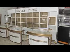 Vitrina de joyería cerrable con iluminación LED de 4000K-6000k